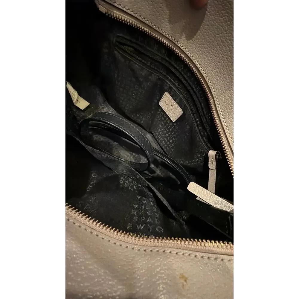 Kate Spade Large Leather Handbag - Brown Classic